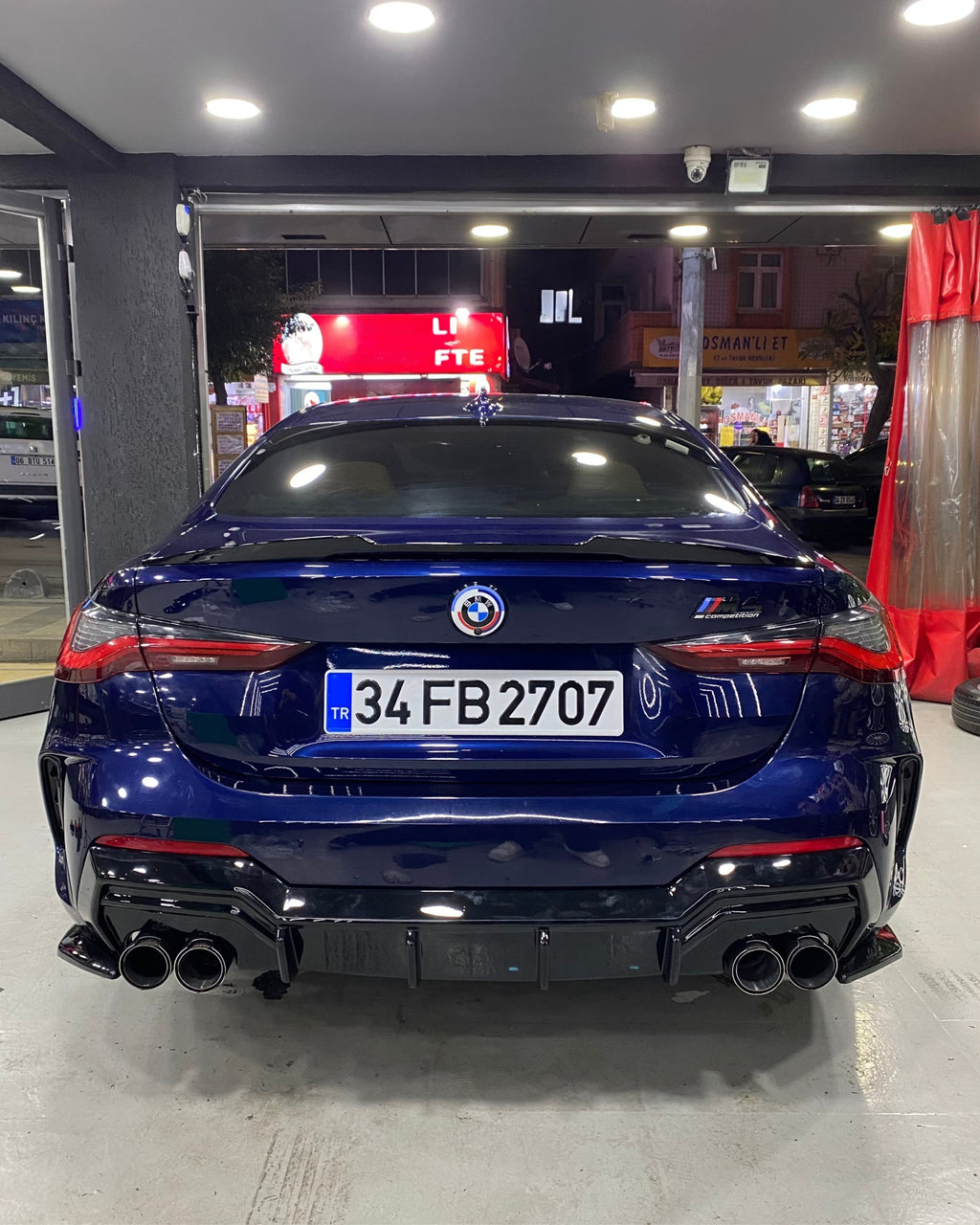 BMW G22 G23 420i 430i ABS M4 Style arka difüzör
