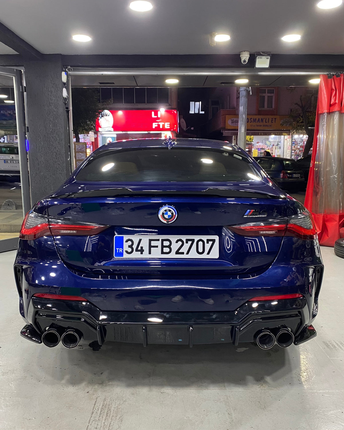 BMW G22 G23 420i 430i ABS M4 Style arka difüzör