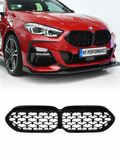 BMW F44 Gran Coupe 2020+ Diamond Style parlak siyah ön panjur