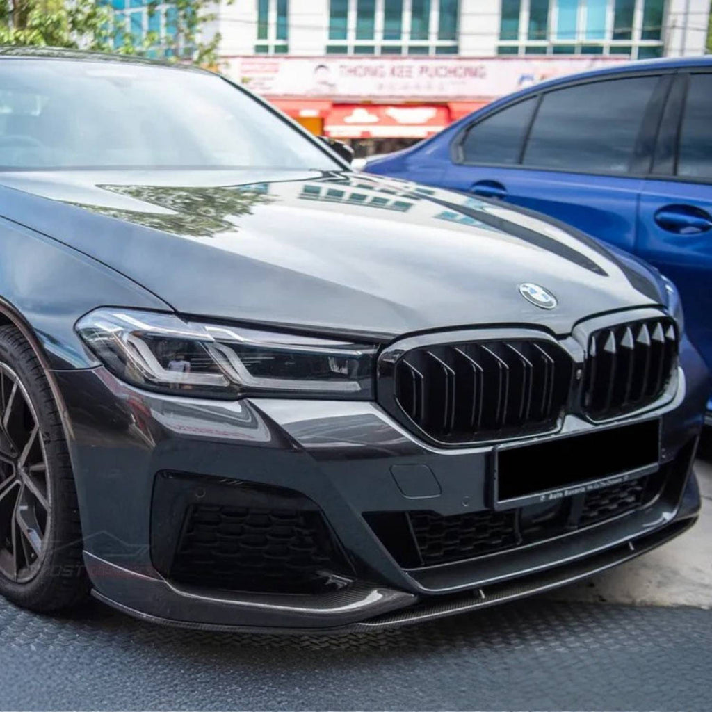 BMW 5 Serisi G30 LCI F90 LCI Çift Çıtalı Parlak Siyah Ön Panjur