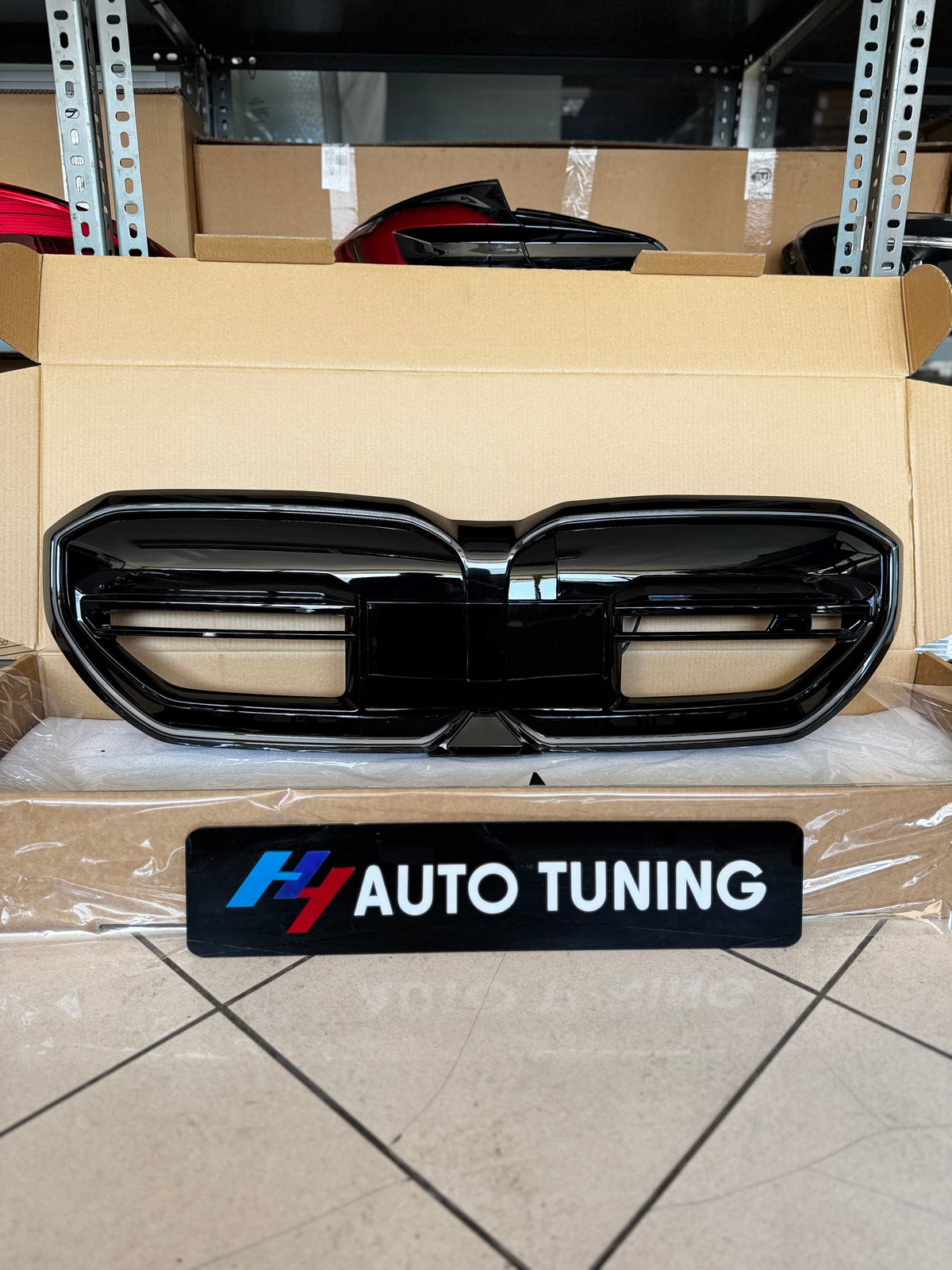 BMW 5 Serisi G60 i5 2024+ M5 M60 Iconic Glow LED'li Ön Panjur