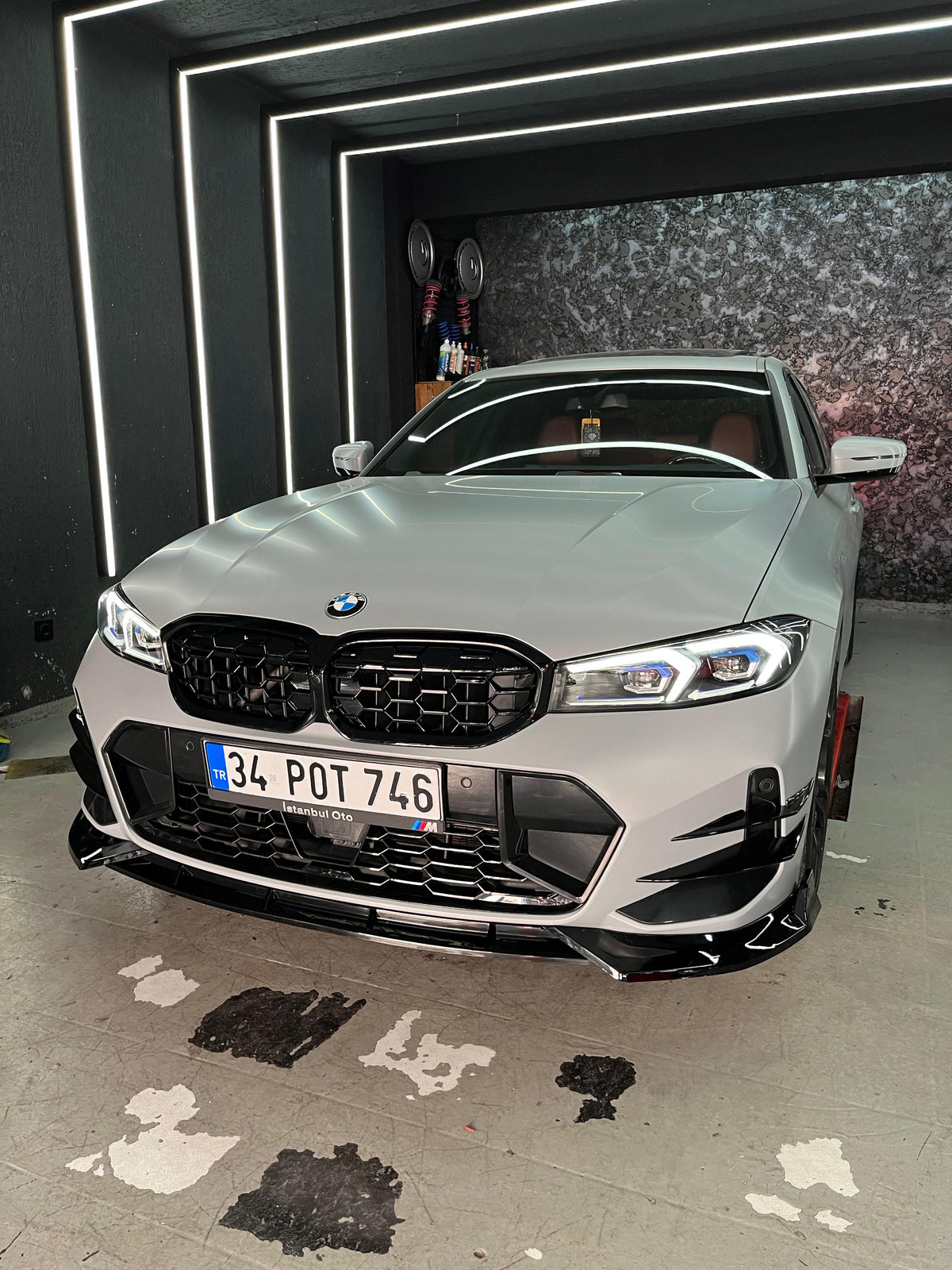 BMW 3 Serisi G20 LCI Facelift M340i Diamond Parlak Siyah Panjur