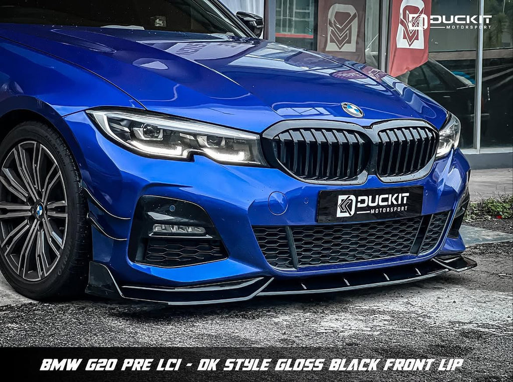 BMW 3 Serisi G20 2018-2022 DK Tasarım Ön Tampon Eki (Lip)