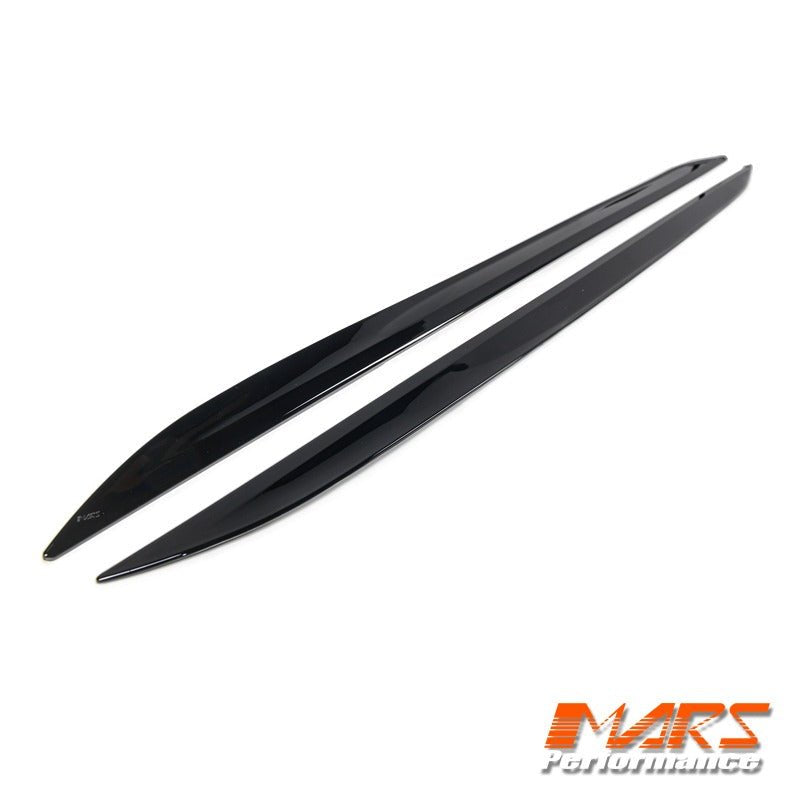 BMW G22 G23 G26 Parlak Siyah Marşpiyel Bıçağı