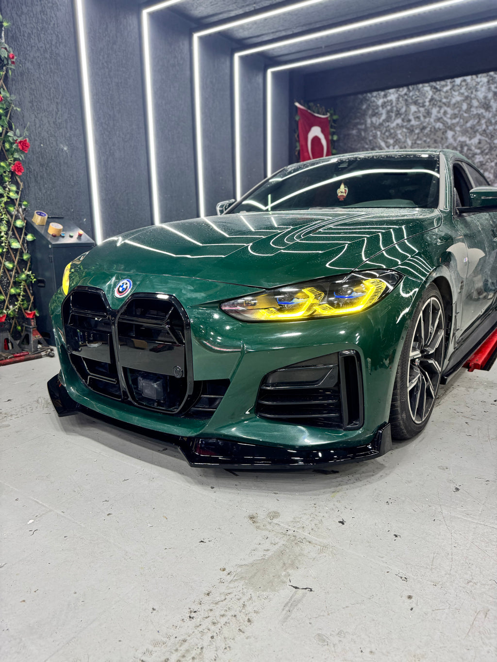 BMW 4 Serisi CSL sarı DRL Lazer far modülü ürün detayı