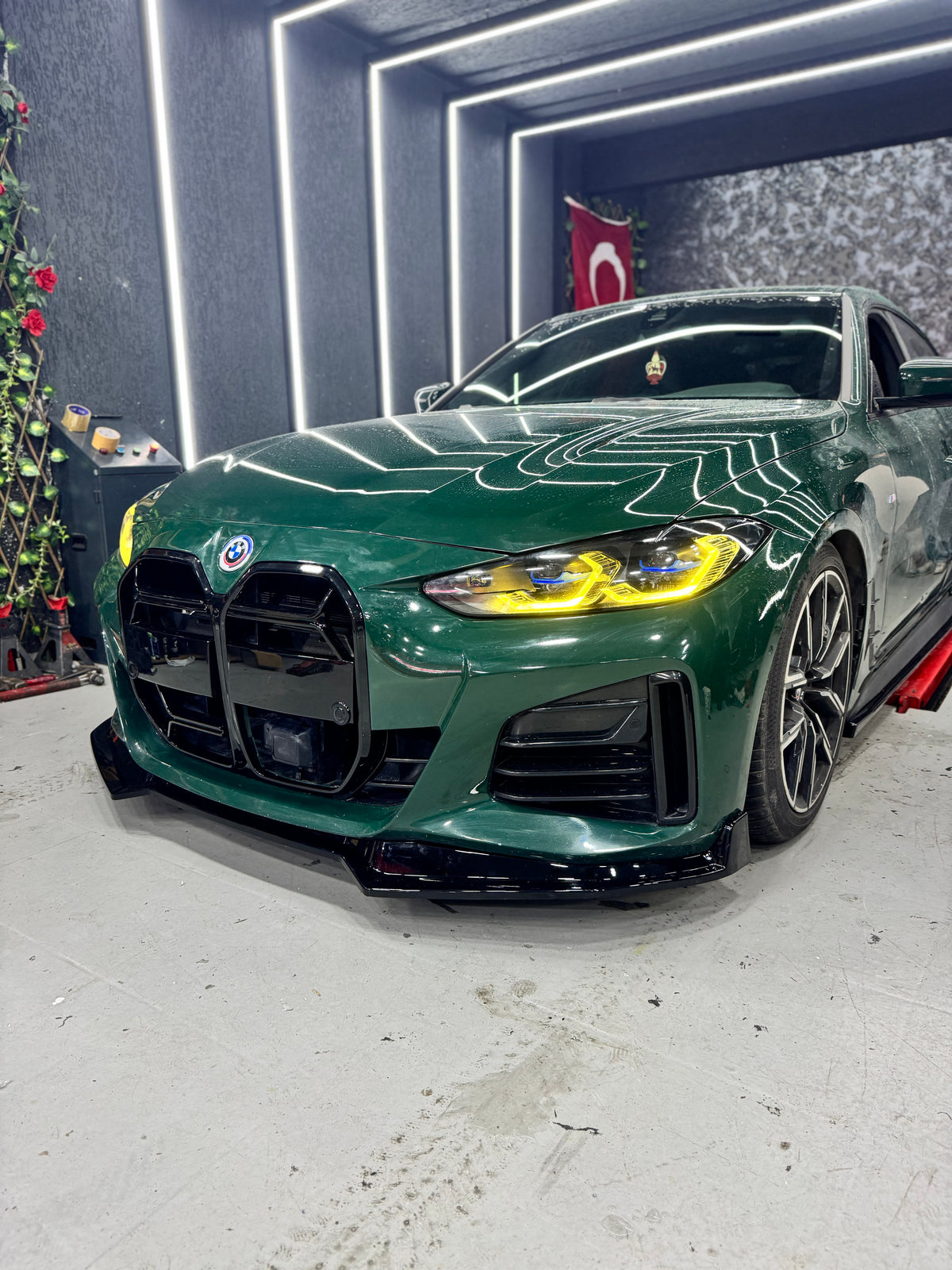 BMW 4 Serisi CSL sarı DRL Lazer far modülü ürün detayı