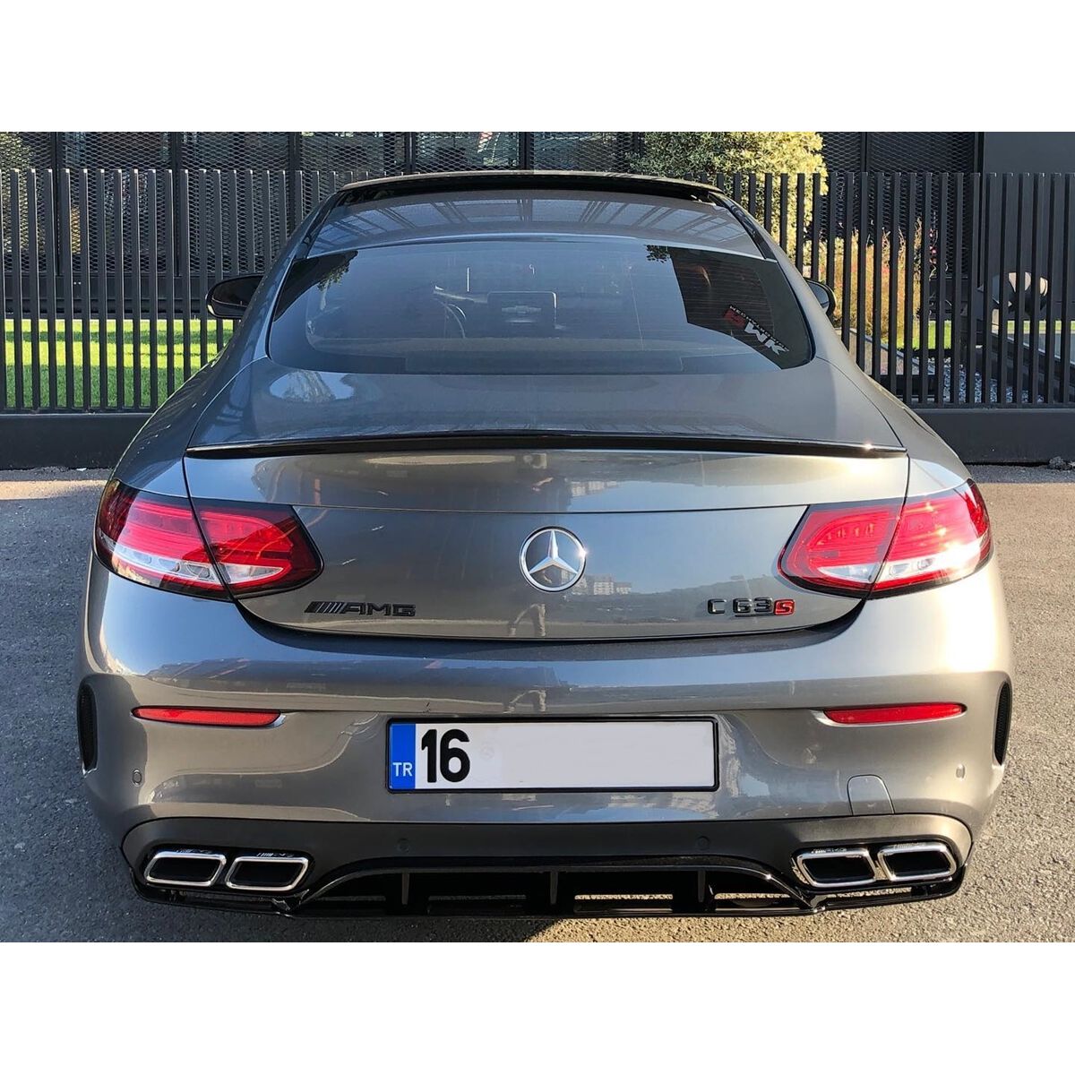C205 COUPE AMG SPOILER