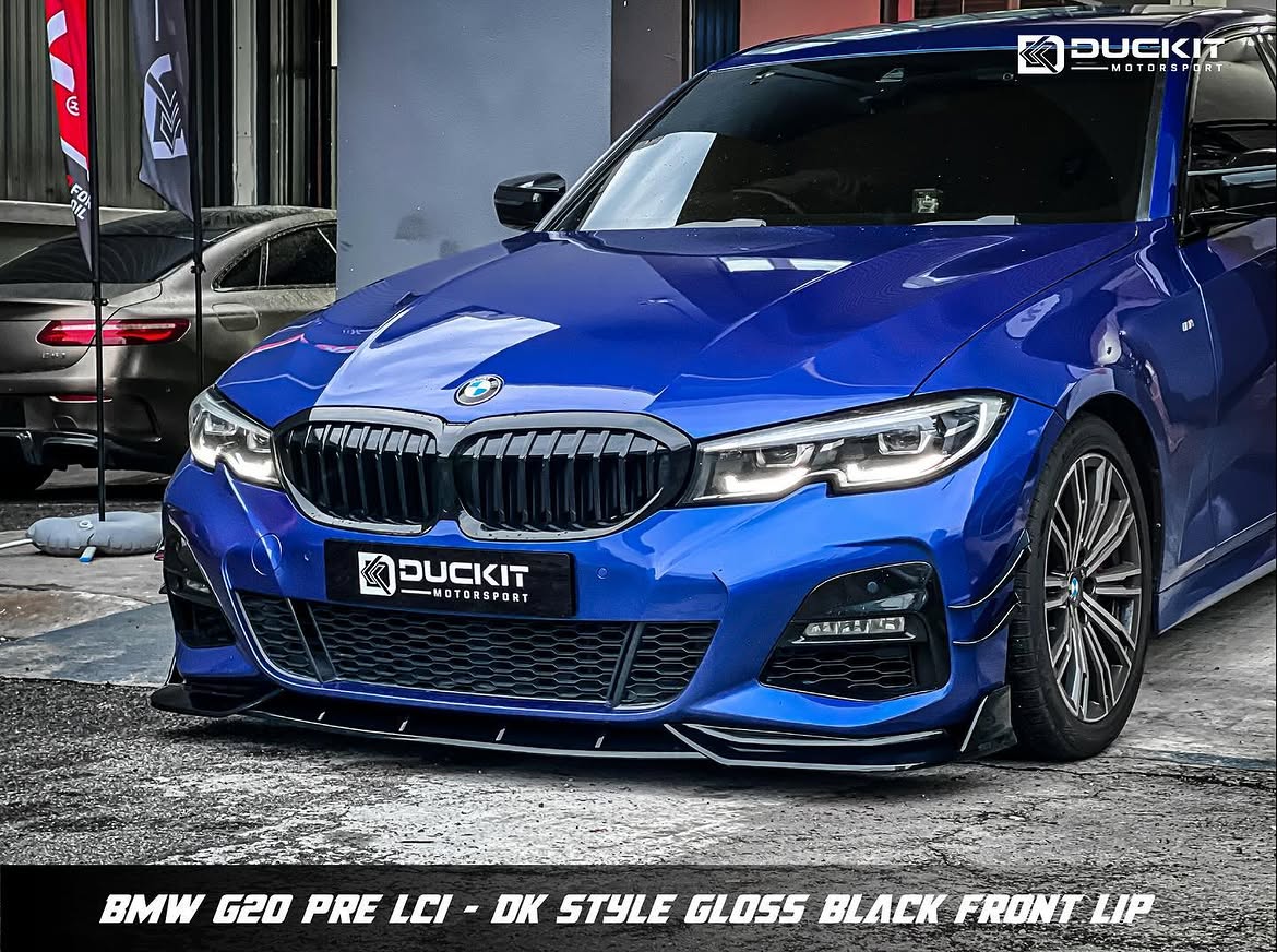 BMW 3 Serisi G20 2018-2022 DK Tasarım Ön Tampon Eki (Lip)