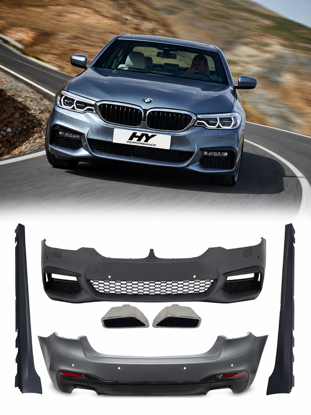 BMW G30 2017-2020 M Sport Body Kit ürün görseli