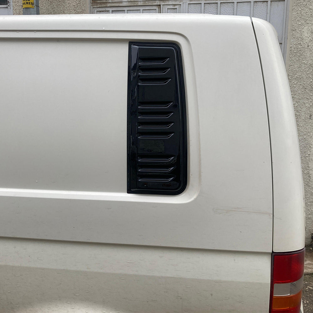 Hava Kanalı Uyumlu VW VOLKSWAGEN Transporter T5.1 / T6 / T6.1 2010-2023 (Gloss Siyah)