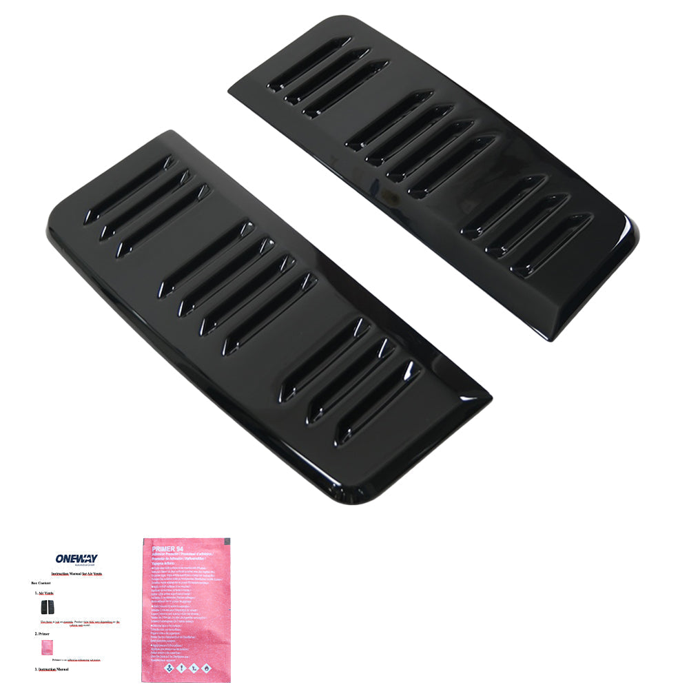 Hava Kanalı Uyumlu VW VOLKSWAGEN Transporter T5.1 / T6 / T6.1 2010-2023 v2 (Gloss Siyah)