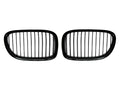 BMW 7 Serisi F01 2009-2012 Uyumlu Piano Siyah Ön Panjur Seti