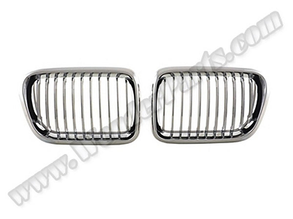 BMW 3 Serisi E36 1997-1999 Uyumlu Krom Ön Panjur Seti