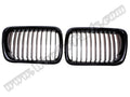 BMW 3 Serisi E36 1997-1999 Uyumlu Piano Siyah Ön Panjur Seti