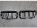 BMW 2 Serisi Active Tourer F45 2014-2017 Uyumlu Krom/Siyah, Basis Style Ön Panjur Seti