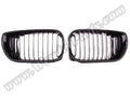 BMW 3 Serisi E46 2002-2005 Uyumlu Piano Siyah, Sedan Ön Panjur Seti