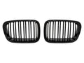 BMW 3 Serisi E46 1998-1901 Uyumlu Piano Siyah, Çift Çıtalı, Sedan Ön Panjur Seti