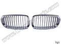 BMW 3 Serisi E92 LCI 2010-2013 Uyumlu Krom/Siyah Ön Panjur Seti