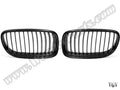 BMW 3 Serisi E92 LCI 2010-2013 Uyumlu Mat Siyah Ön Panjur Seti