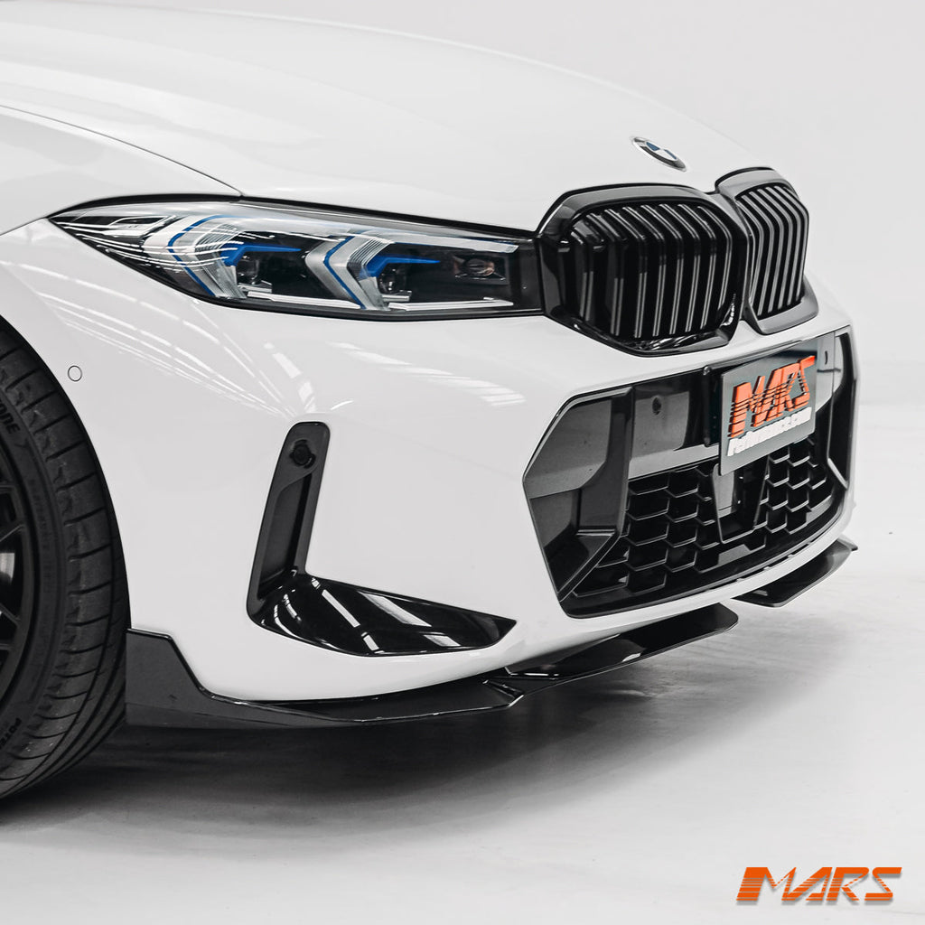 BMW 3 Serisi G20 LCI 2022+ M Performance Ön Tampon Eki (Lip)