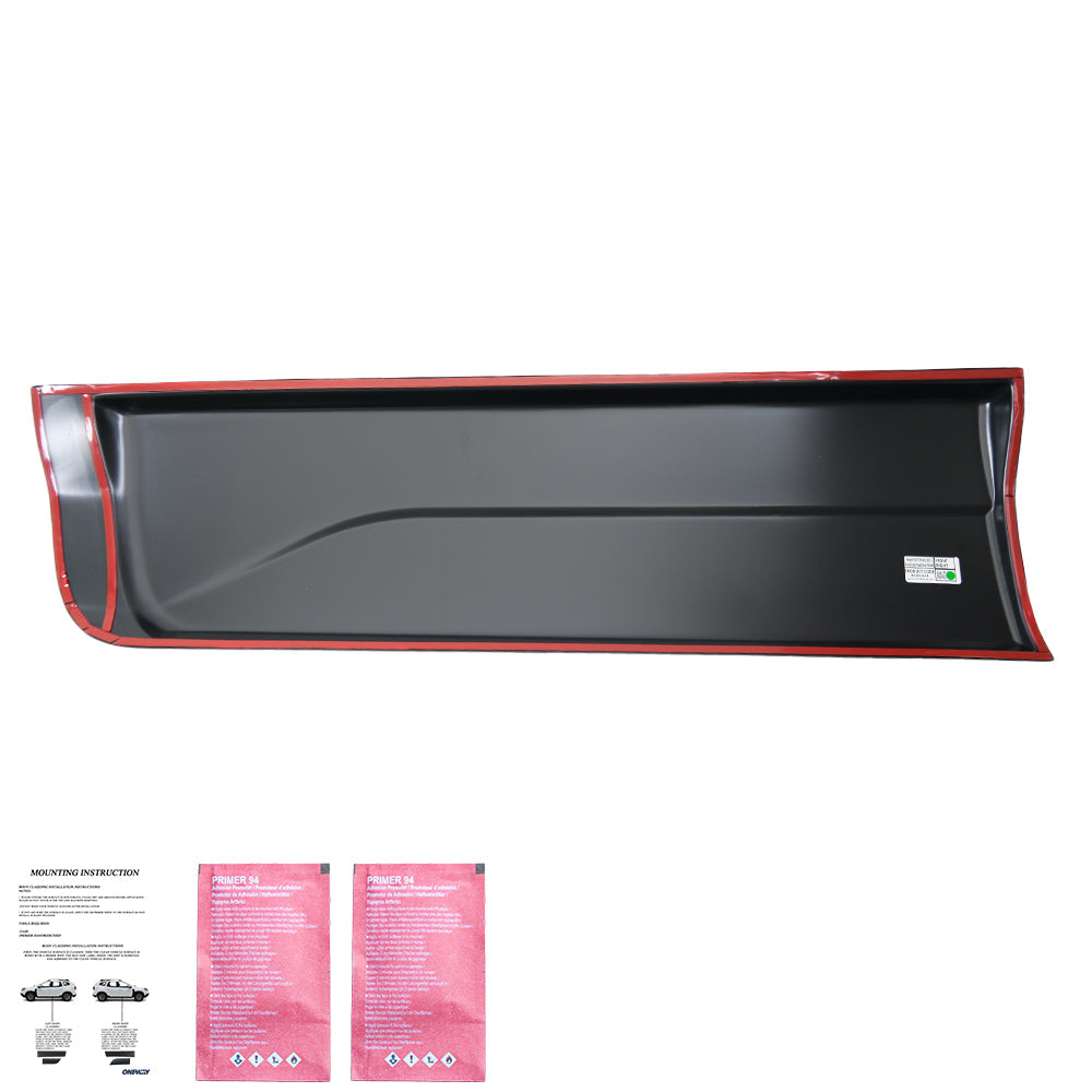 Gövde Kaplama Seti Uyumlu FORD Ranger T6-T7-T8 2012-2022 (Gloss Siyah)