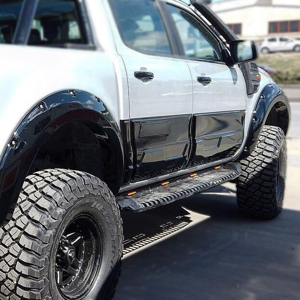 Gövde Kaplama Seti Uyumlu FORD Ranger T6-T7-T8 2012-2022 (Jumbo) Gloss Siyah