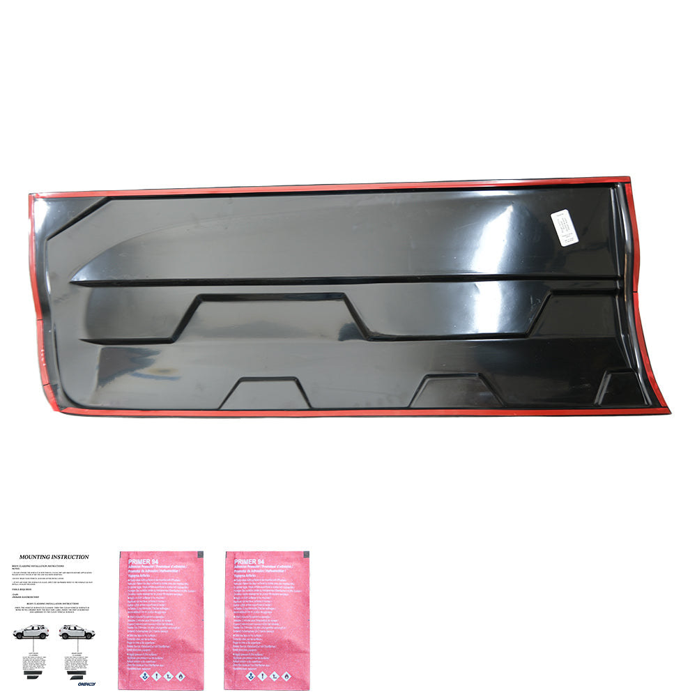 Gövde Kaplama Seti Uyumlu FORD Ranger T6-T7-T8 2012-2022 (Jumbo) Gloss Siyah