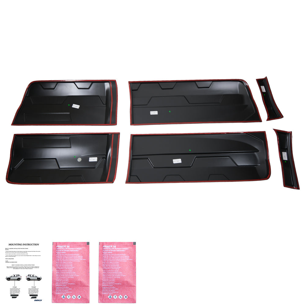 Gövde Kaplama Seti Uyumlu FORD Ranger T6-T7-T8 2012-2022 (Jumbo)