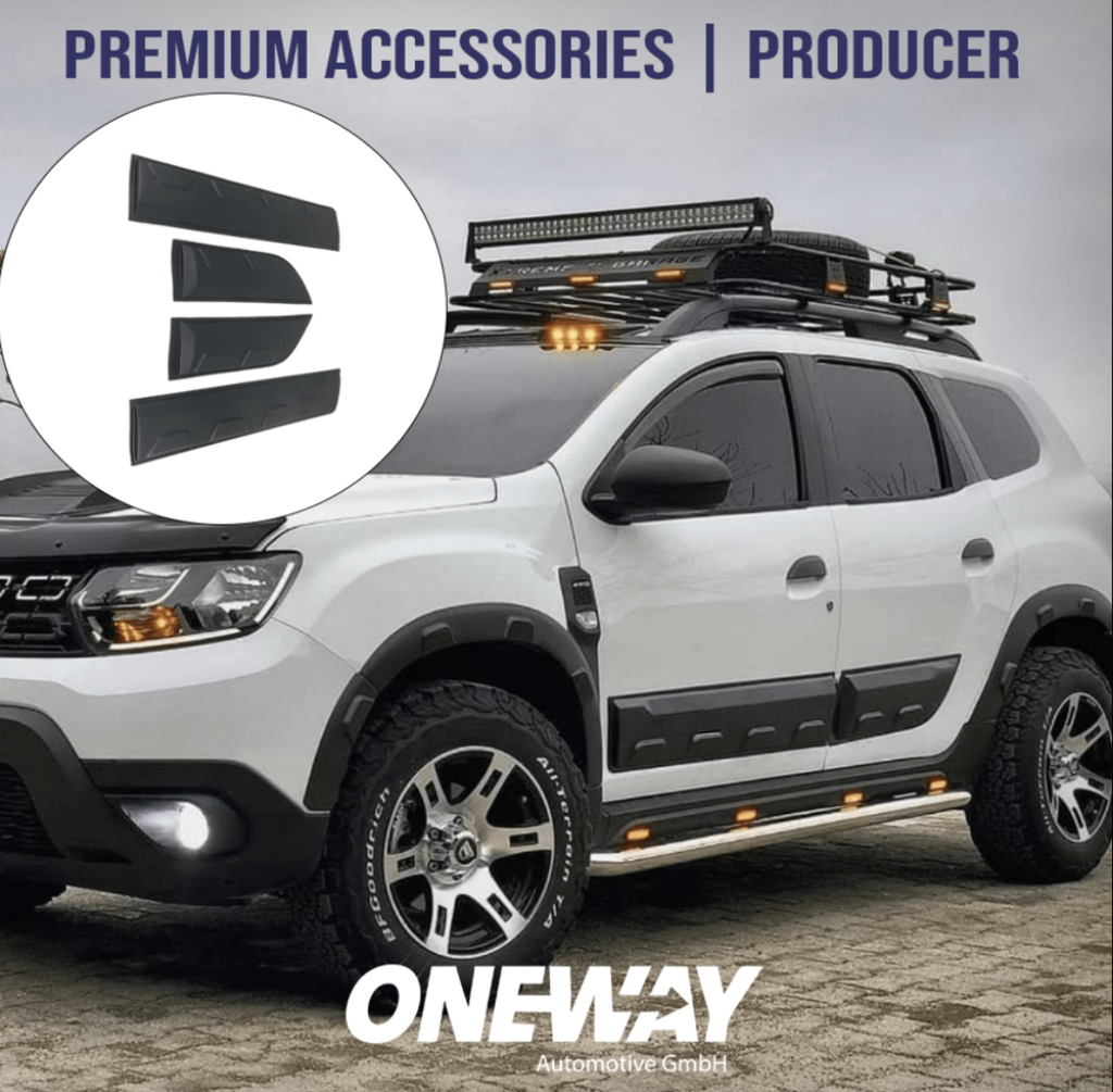 Gövde Kaplama Seti Uyumlu DACIA Duster Series 2 2018+ (Off-Road)