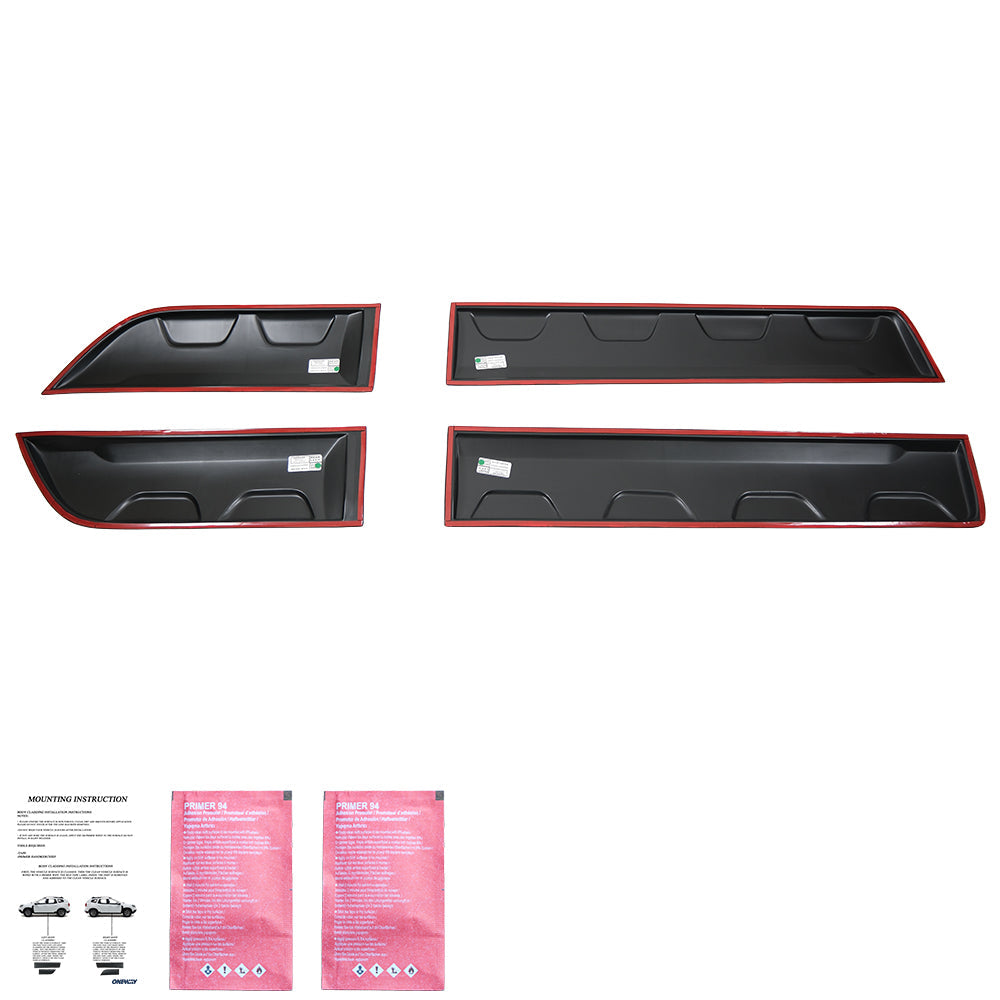 Gövde Kaplama Seti Uyumlu DACIA Duster Series 2 2018+ (w / o Duster Marking) (Off-Road)