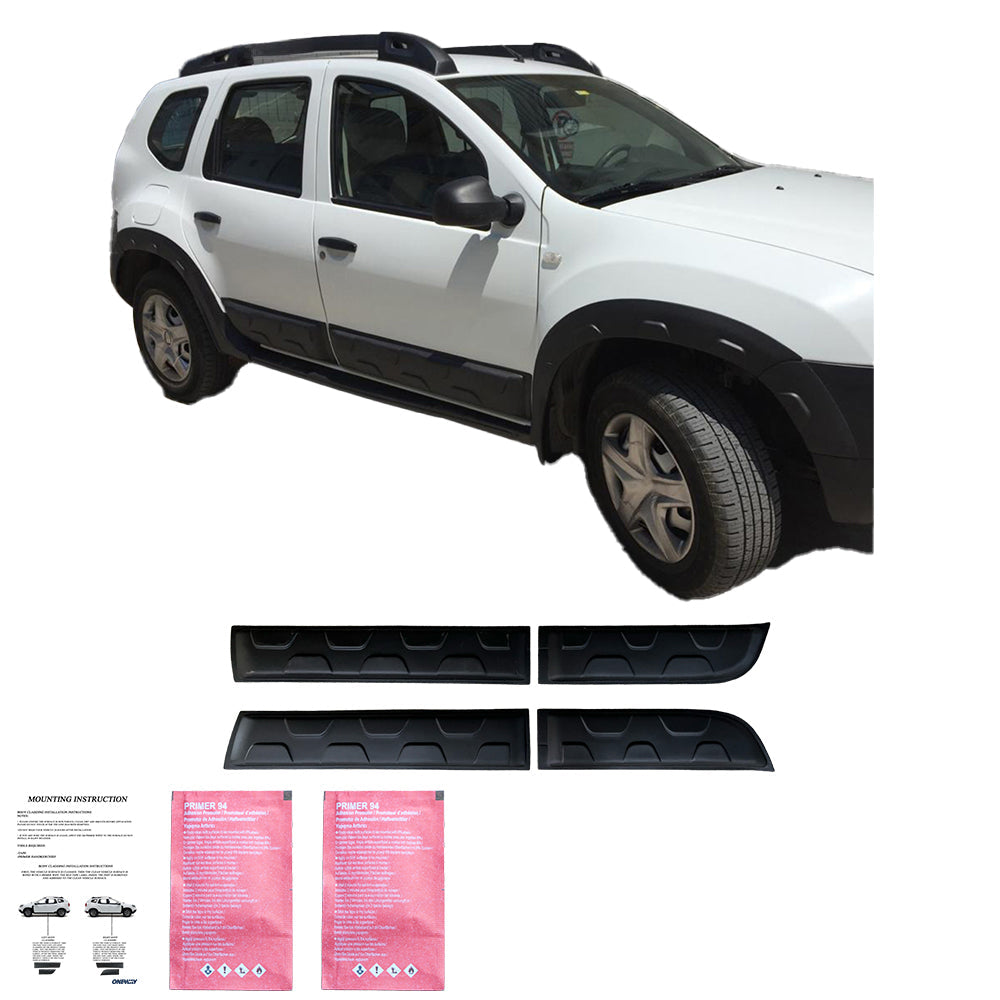Gövde Kaplama Seti Uyumlu DACIA Duster Series 1 2010-2017 Off-Road (w / o Duster Marking)