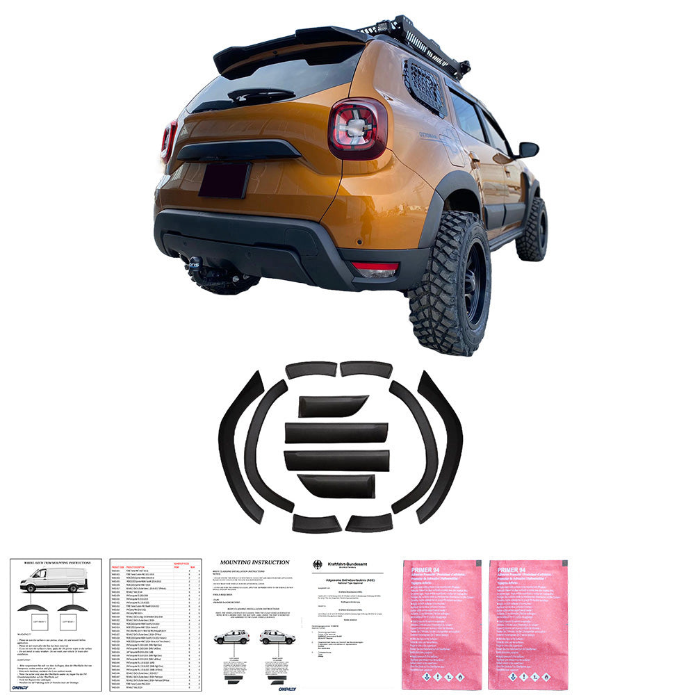 Gövde Kiti Uyumlu DACIA Duster Series 2 2018+
