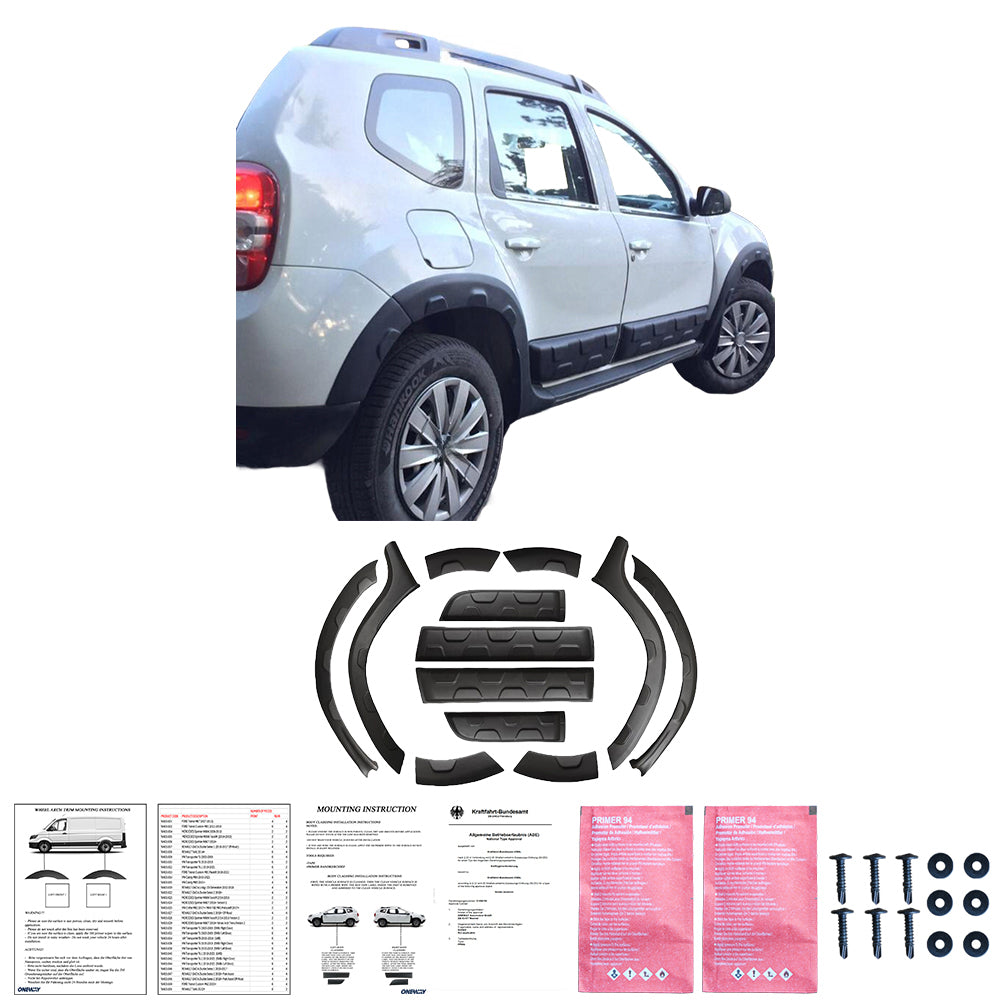 Gövde Kiti Uyumlu DACIA Duster Series 1 2010-2017 (Offroad)