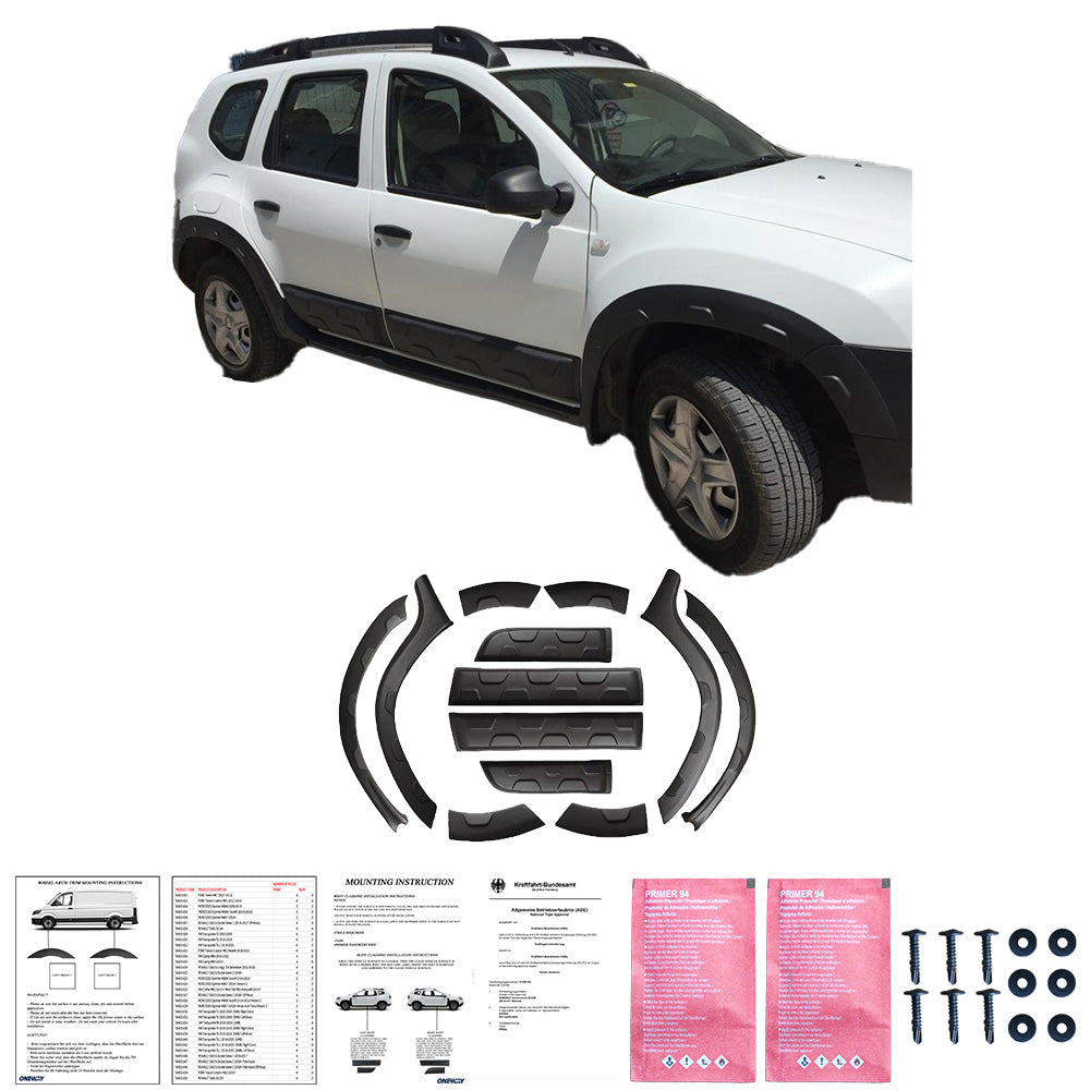 Gövde Kiti Uyumlu DACIA Duster Series 1 2010-2017 (Offroad)
