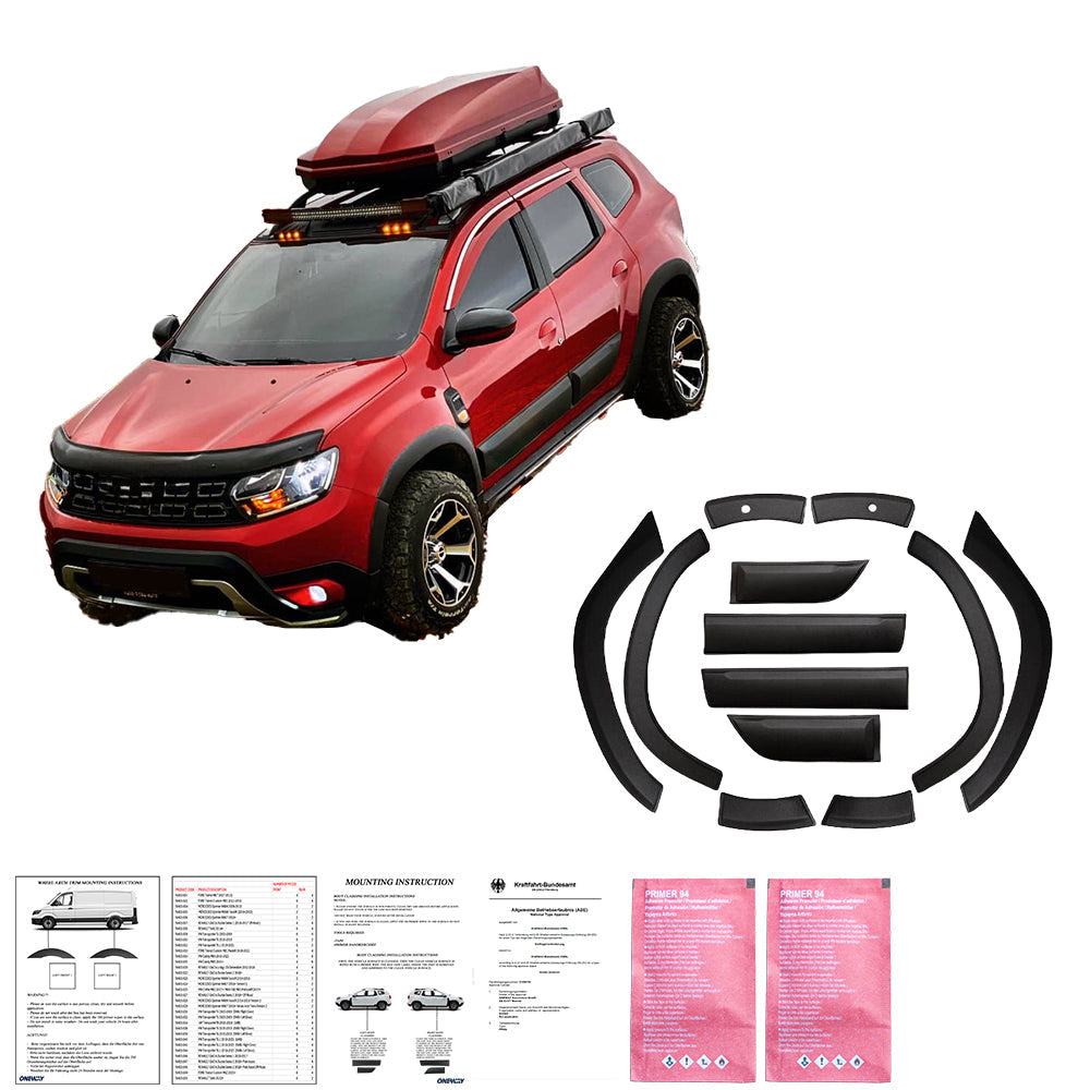 Gövde Kiti Uyumlu DACIA Duster Series 2 2018+ Parkassist