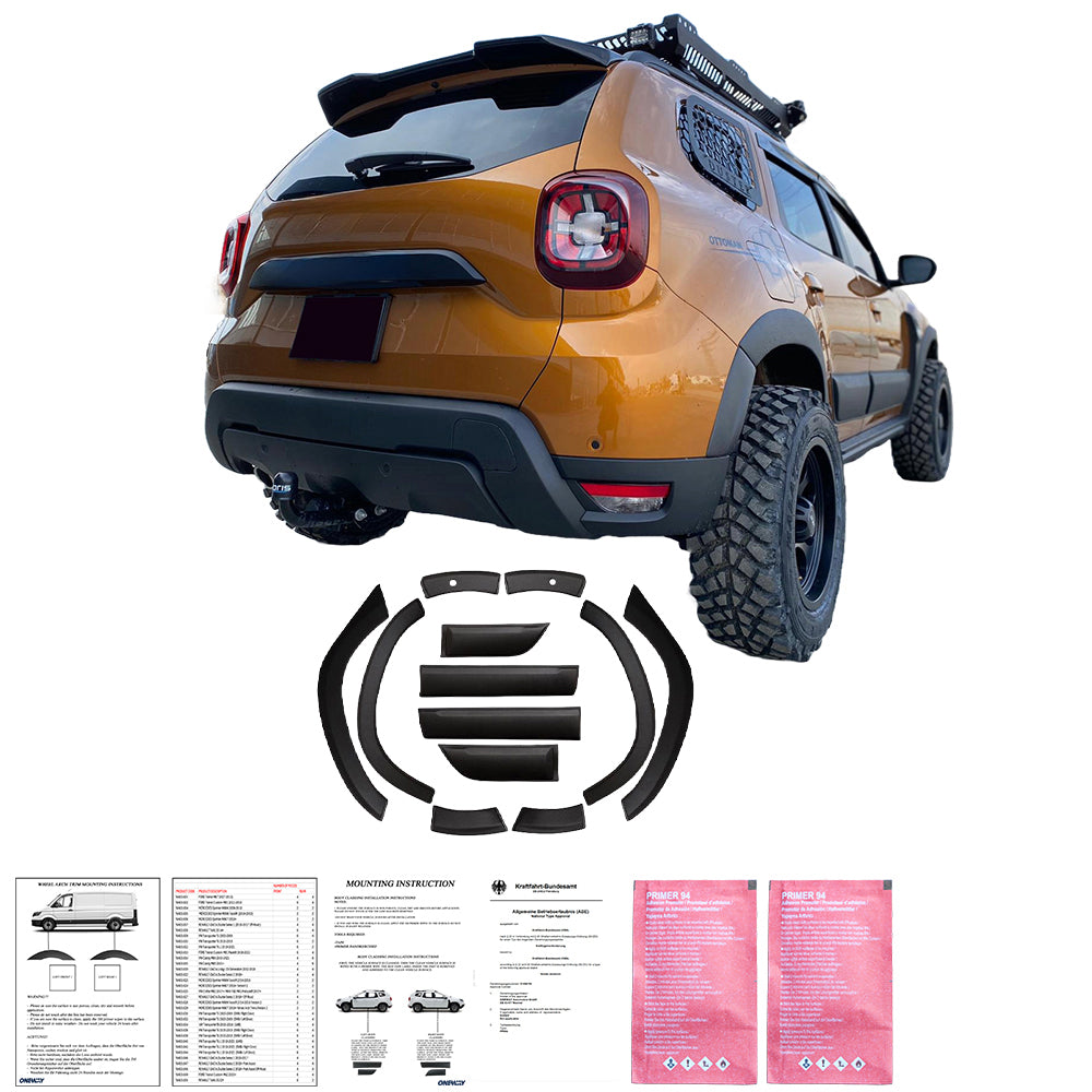 Gövde Kiti Uyumlu DACIA Duster Series 2 2018+ Parkassist