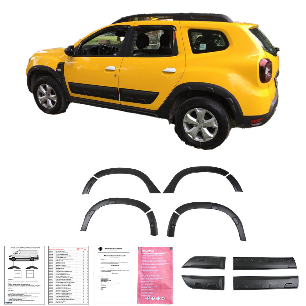 Gövde Kiti Uyumlu DACIA Duster Series 2 2018+ Parkassist (Offroad)