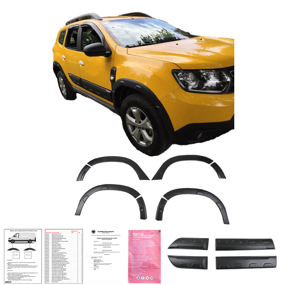 Gövde Kiti Uyumlu DACIA Duster Series 2 2018+ Parkassist (Offroad)
