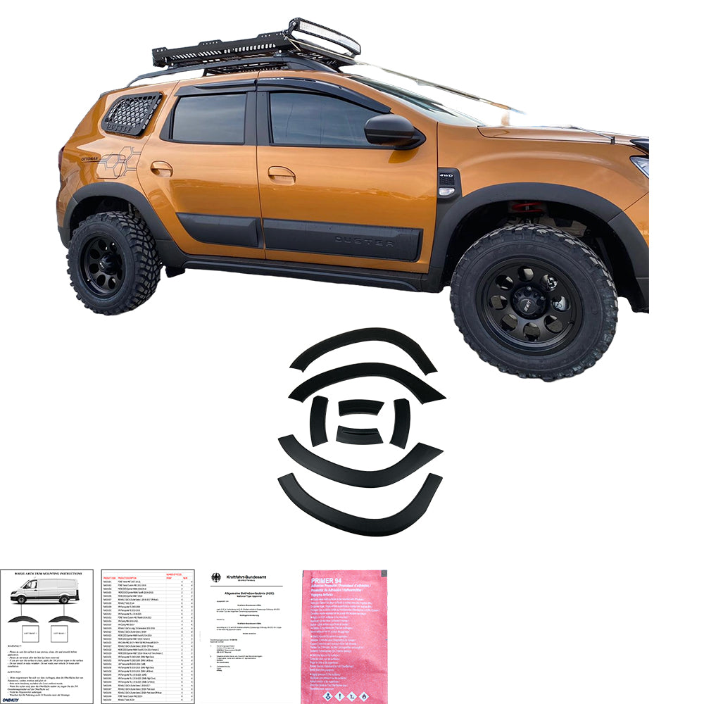 Gövde Kiti Uyumlu DACIA Duster Series 2 2018+ (w / o Duster Marking)