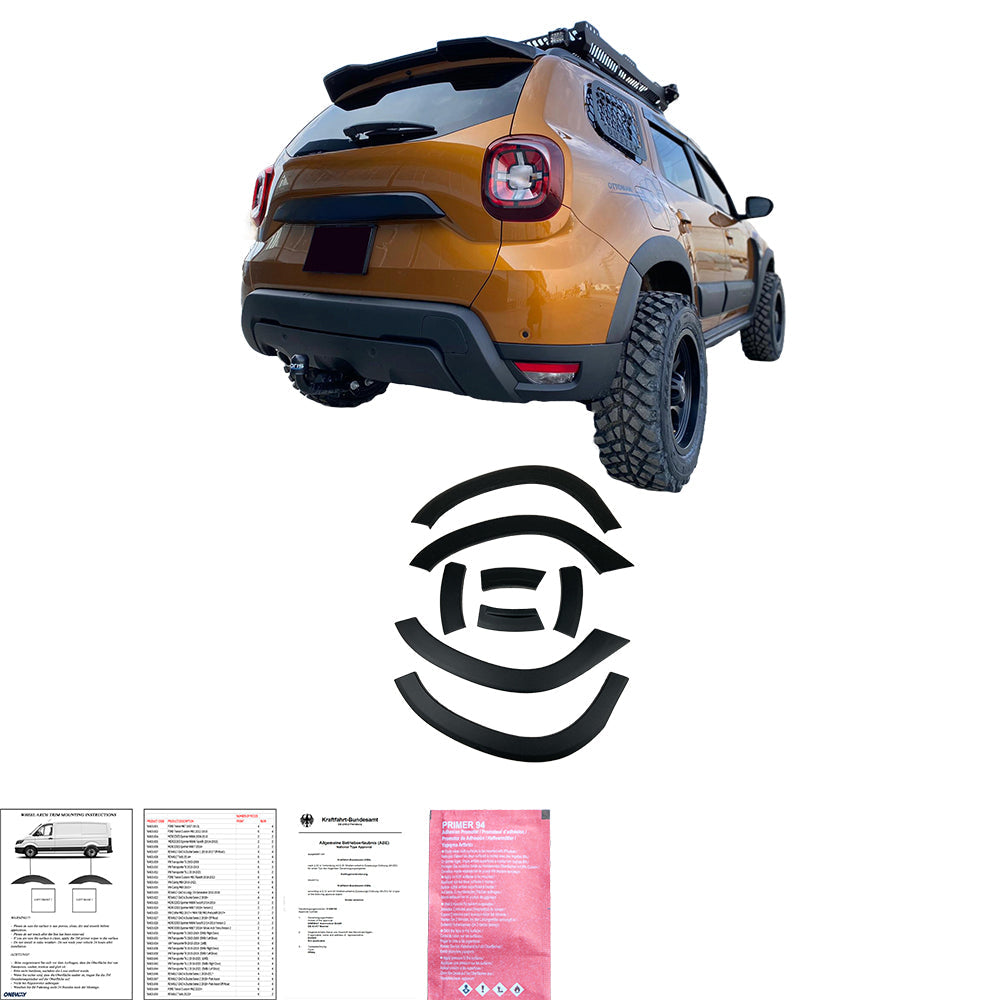 Gövde Kiti Uyumlu DACIA Duster Series 2 2018+ (w / o Duster Marking)