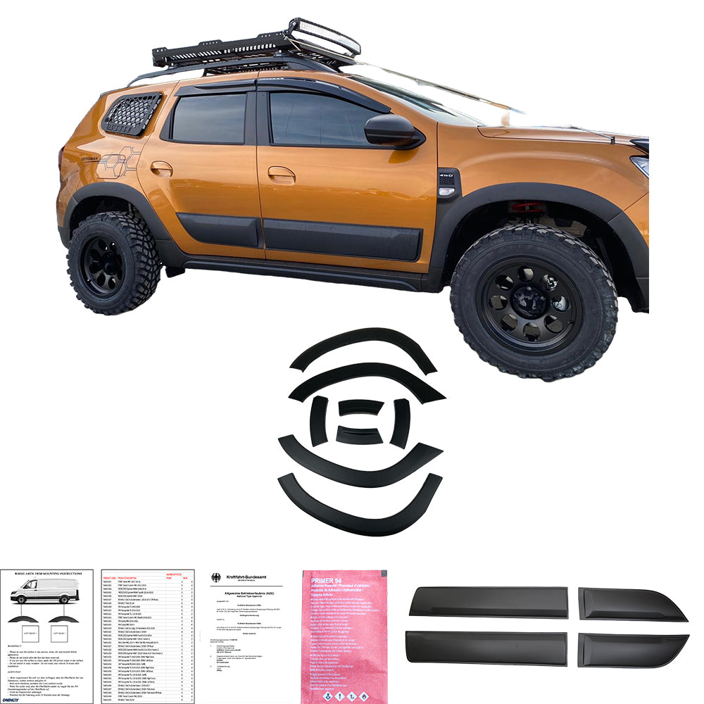 Gövde Kiti Uyumlu DACIA Duster Series 2 2018+ (w / o Duster Marking)