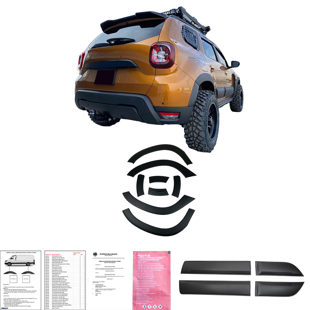 Gövde Kiti Uyumlu DACIA Duster Series 2 2018+ (w / o Duster Marking)