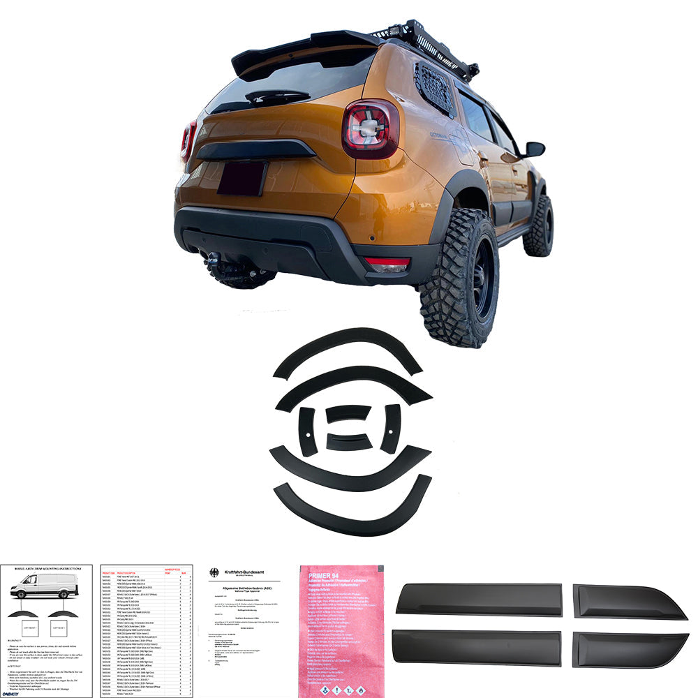 Gövde Kiti Uyumlu DACIA Duster Series 2 2018+ Parkassist (w / o Duster Marking)