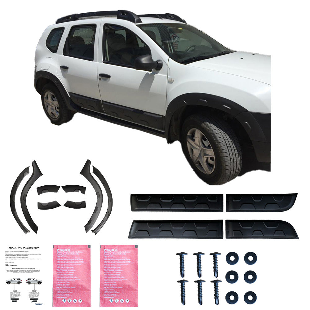 Gövde Kiti Uyumlu DACIA Duster Series 1 2010-2017 (Offroad) (w / o Duster Marking)