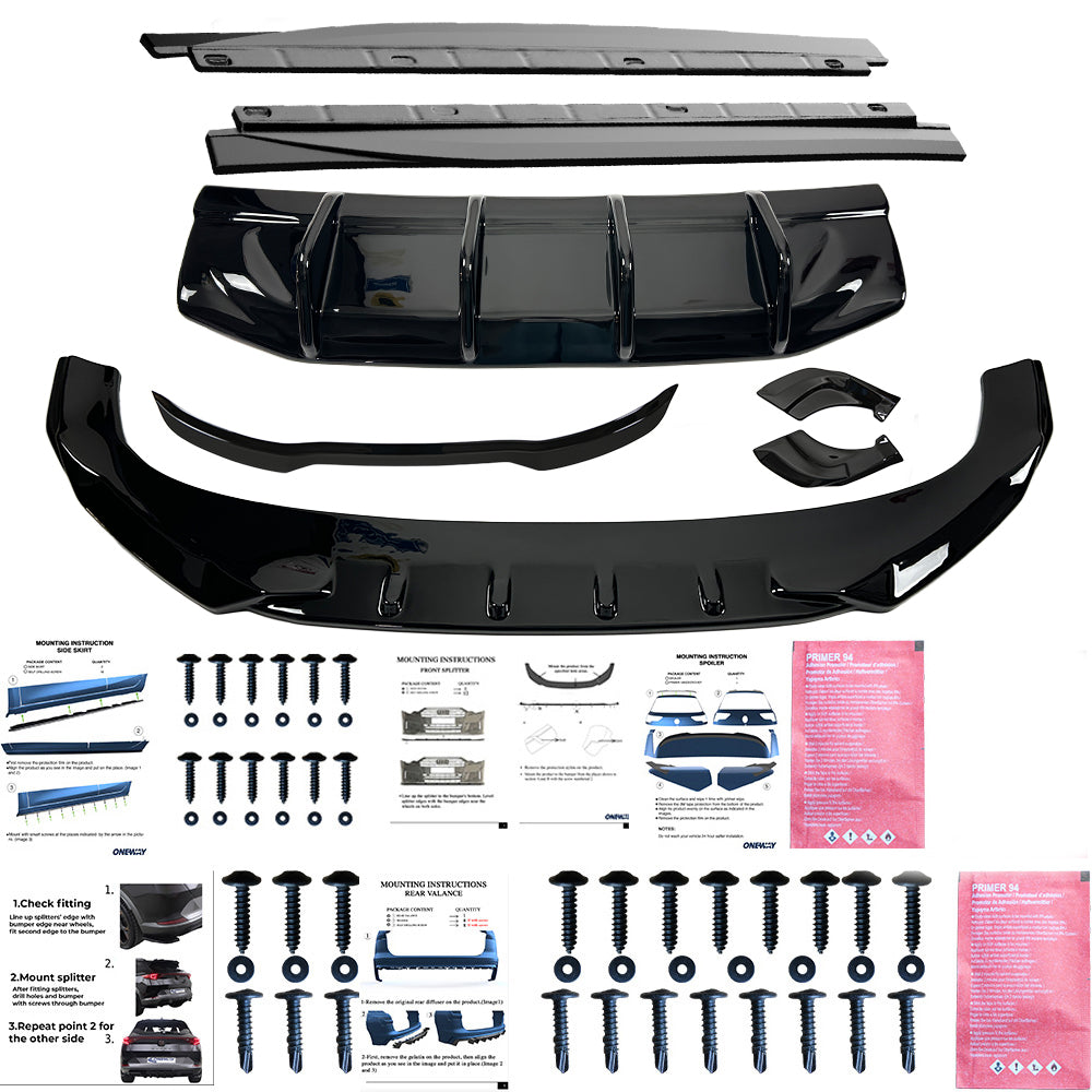 Gövde Kiti Uyumlu VW VOLKSWAGEN Tiguan R-Line MK3 2024+