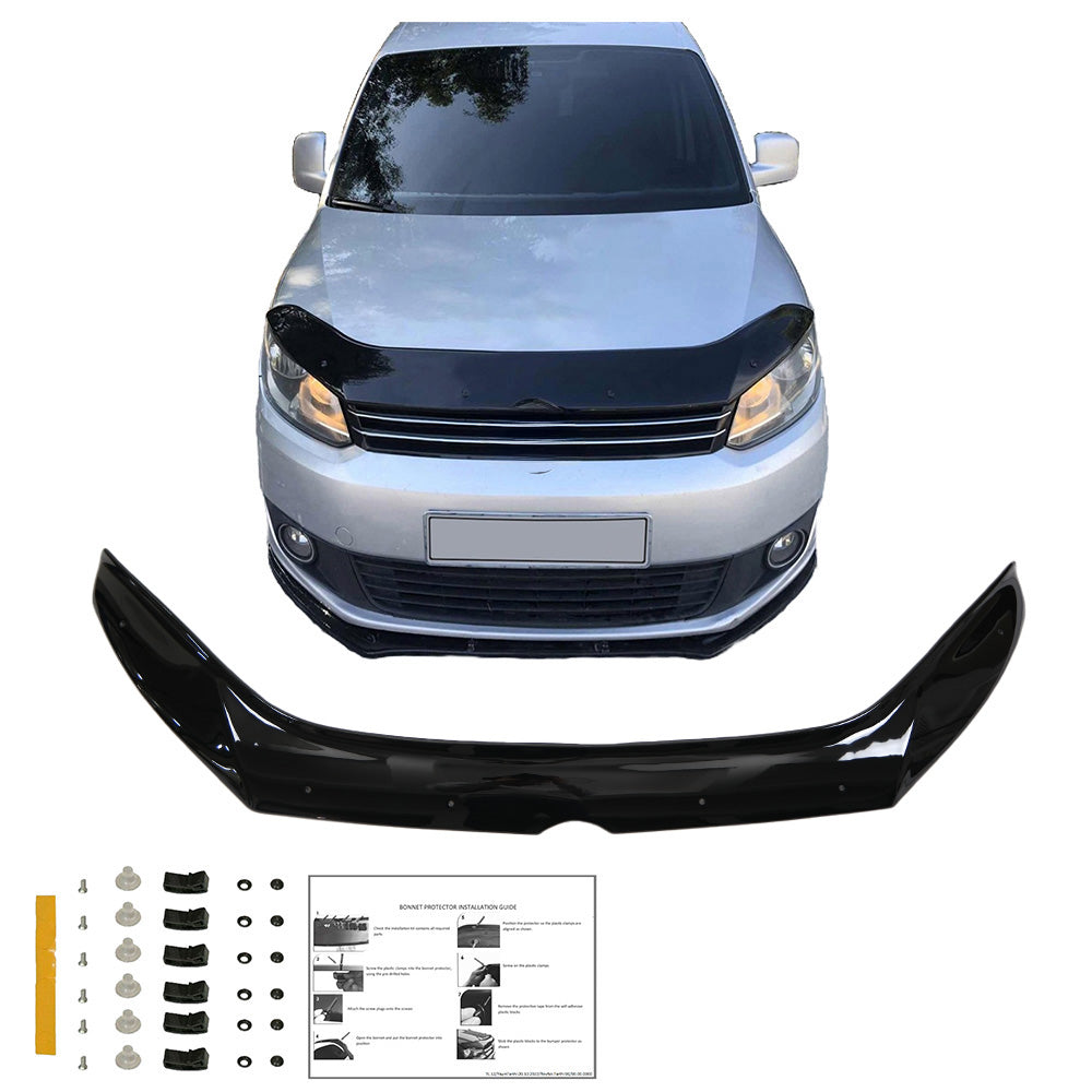 Kaput Koruyucu Uyumlu VW VOLKSWAGEN Caddy MK3 Makyajlı Kasa 2010-2015