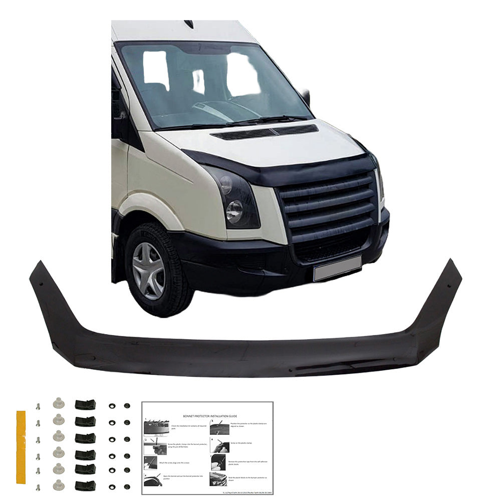 Kaput Koruyucu Uyumlu VW VOLKSWAGEN Crafter MK1-MK1 Makyajlı Kasa 2006-2016