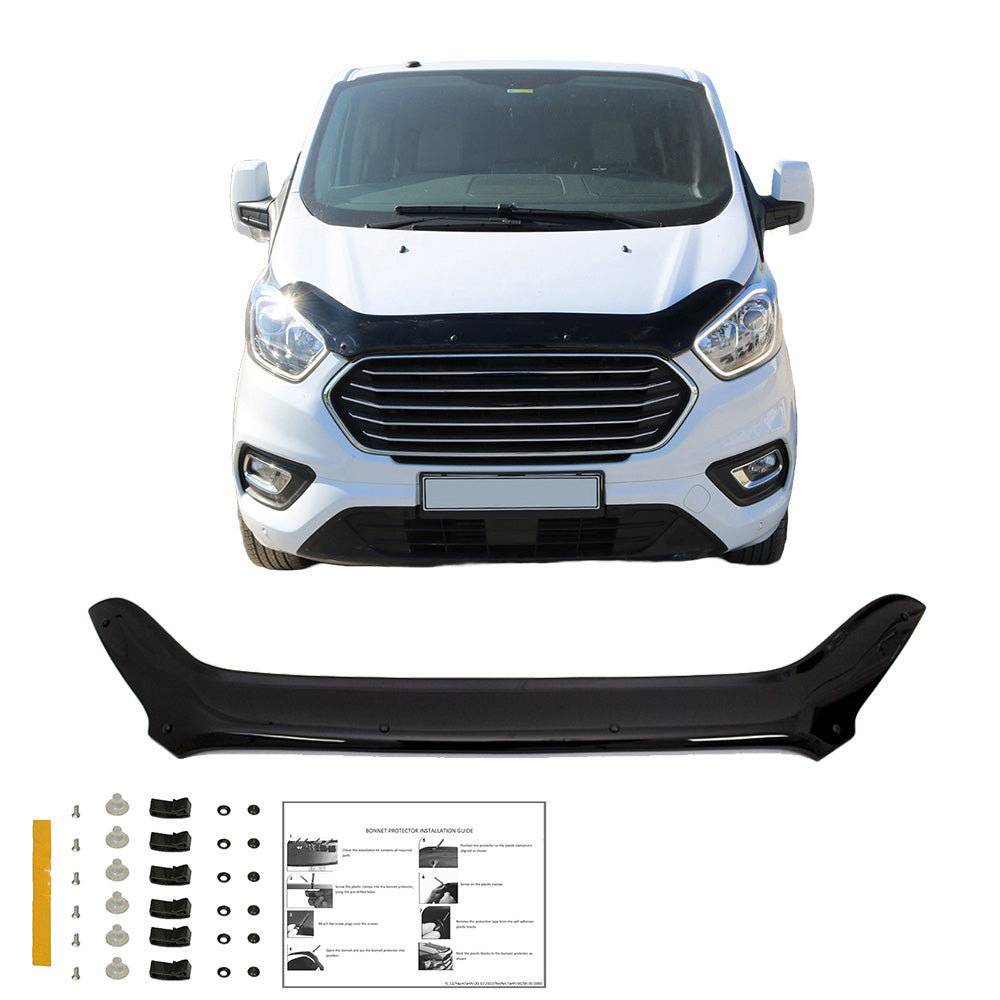 Kaput Koruyucu Uyumlu FORD Transit Custom MK1 Makyajlı Kasa 2018-2022
