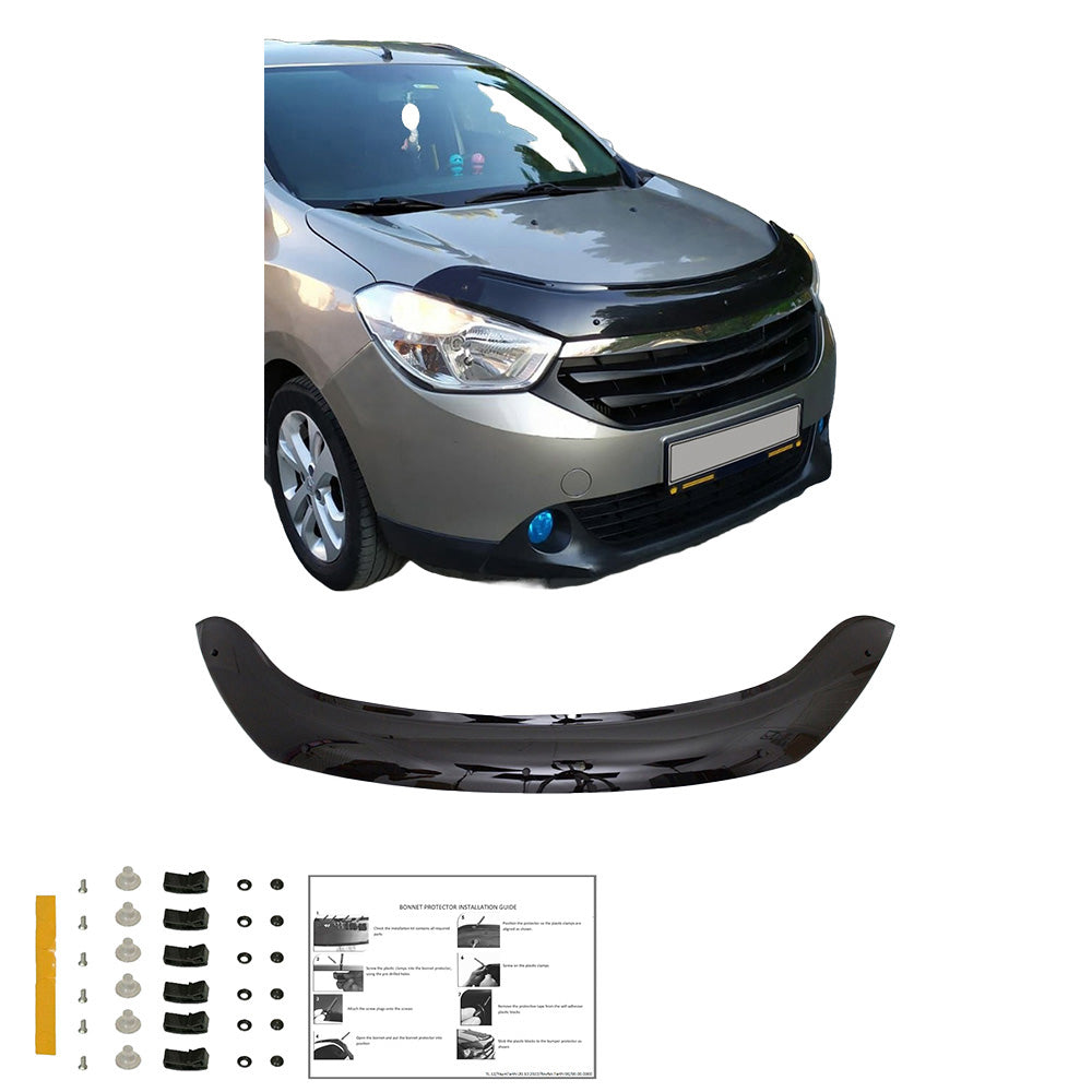 Kaput Koruyucu Uyumlu DACIA Lodgy-Dokker 1St Generation 2012-2020