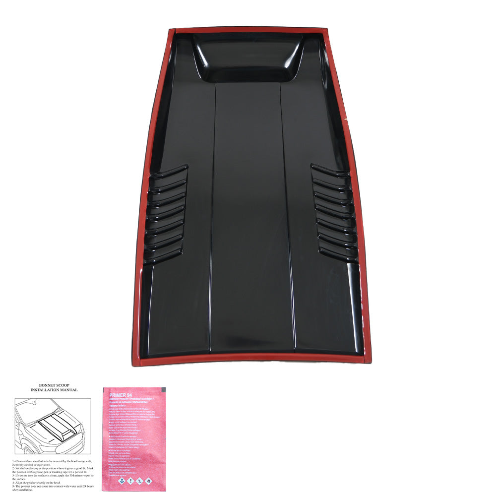 Kaput Hava Girişi Uyumlu FORD Ranger T7-T8 2015-2022 (Gloss Siyah)